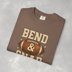Funny Bend And Snap Football Comfort Colors Tee for Women
