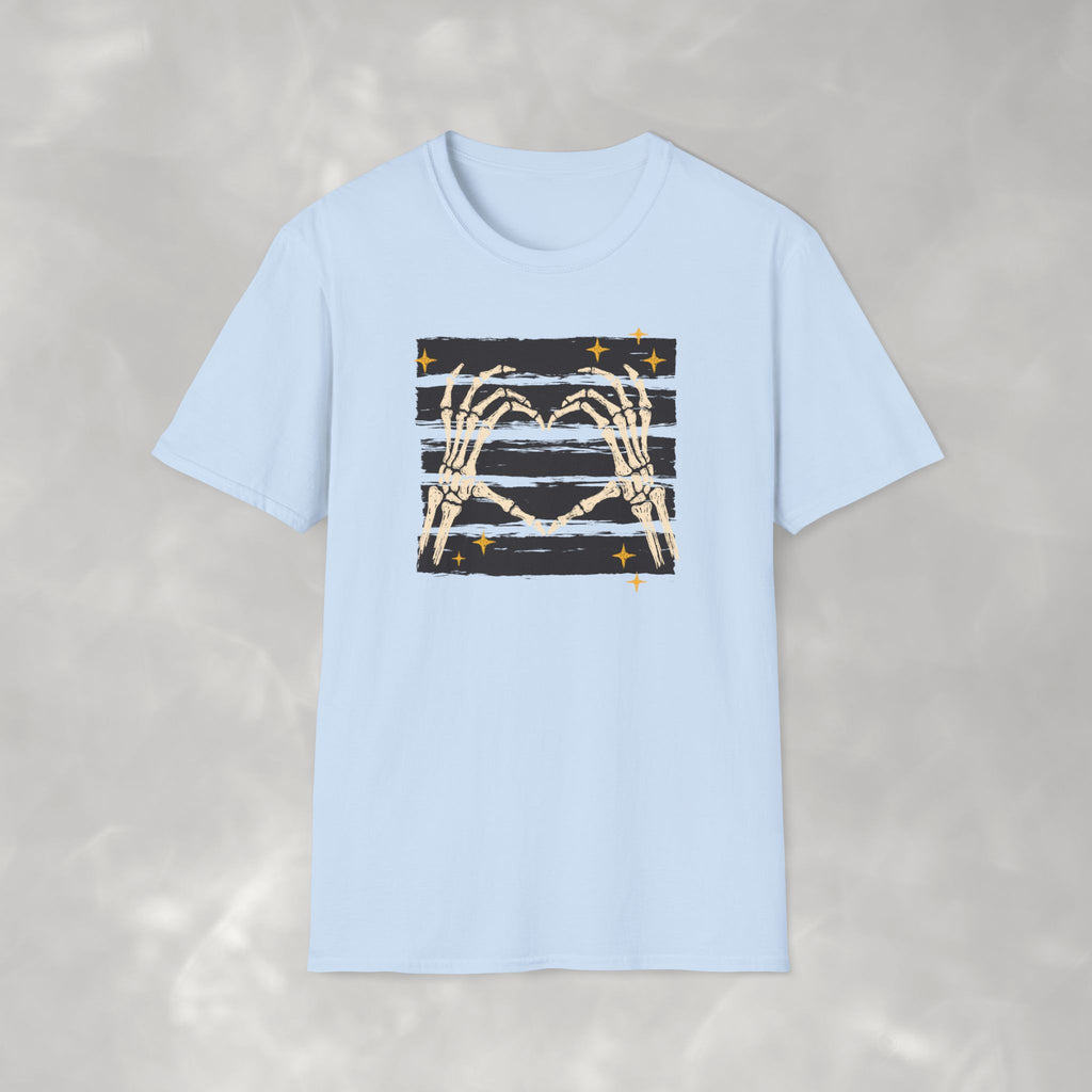 Spooky Skeleton Hands, Cute Halloween Gildan Unisex Softstyle T-Shirt