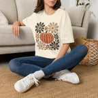 Retro Fall, Autumn Pumpkin Gildan Unisex Softstyle T-Shirt