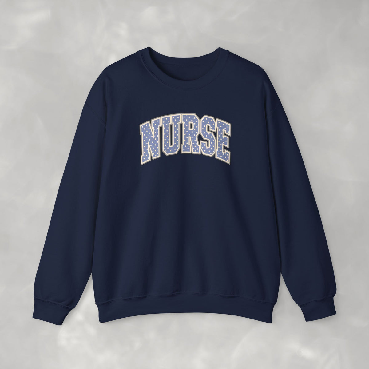 Nurse Vasity Polka Dot Gildan Unisex Heavy Blend™ Crewneck Sweatshirt