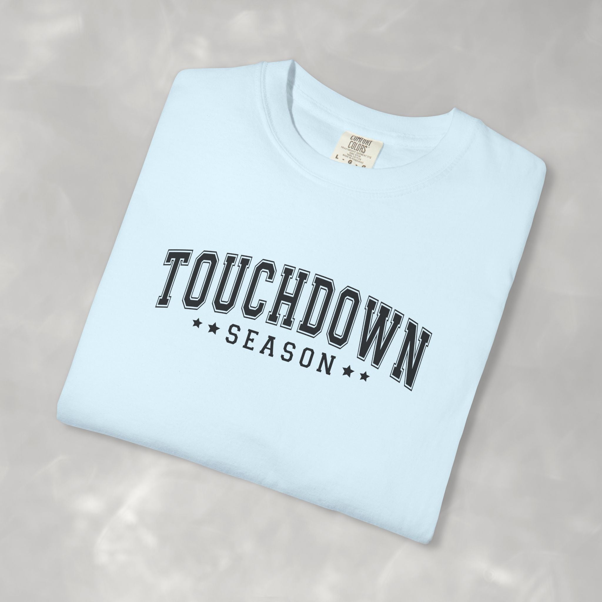 Touchdown Season, Unisex Football Comfort Colors Tee