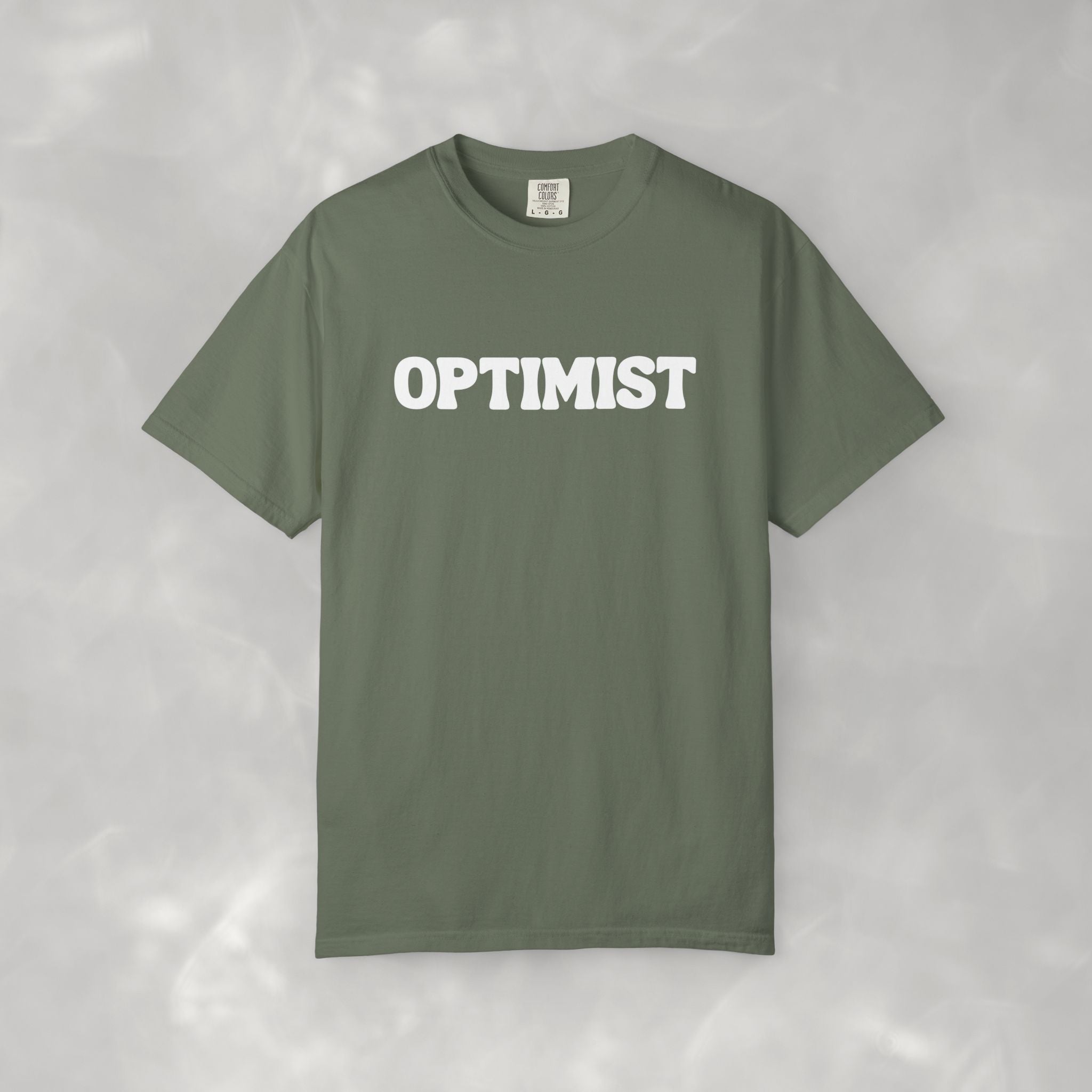 Optimist CC Tee, Unisex Comfort Colors T-shirt for Men and Women