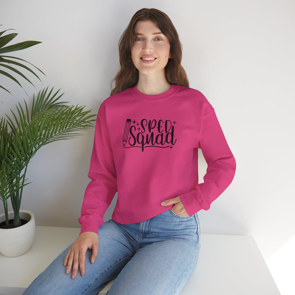 SPED Squad Gildan Unisex Heavy Blend™ Crewneck Sweatshirt for Educators, Teachers, Paraprofessionals