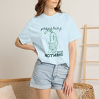 Preparing to do Nothing, Funny, Cute, Cat Lover Comfort Colors Tee