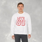 Let's Go Eagles, Eagles Sports, Team Spirit Gildan Unisex Heavy Blend™ Crewneck Sweatshirt