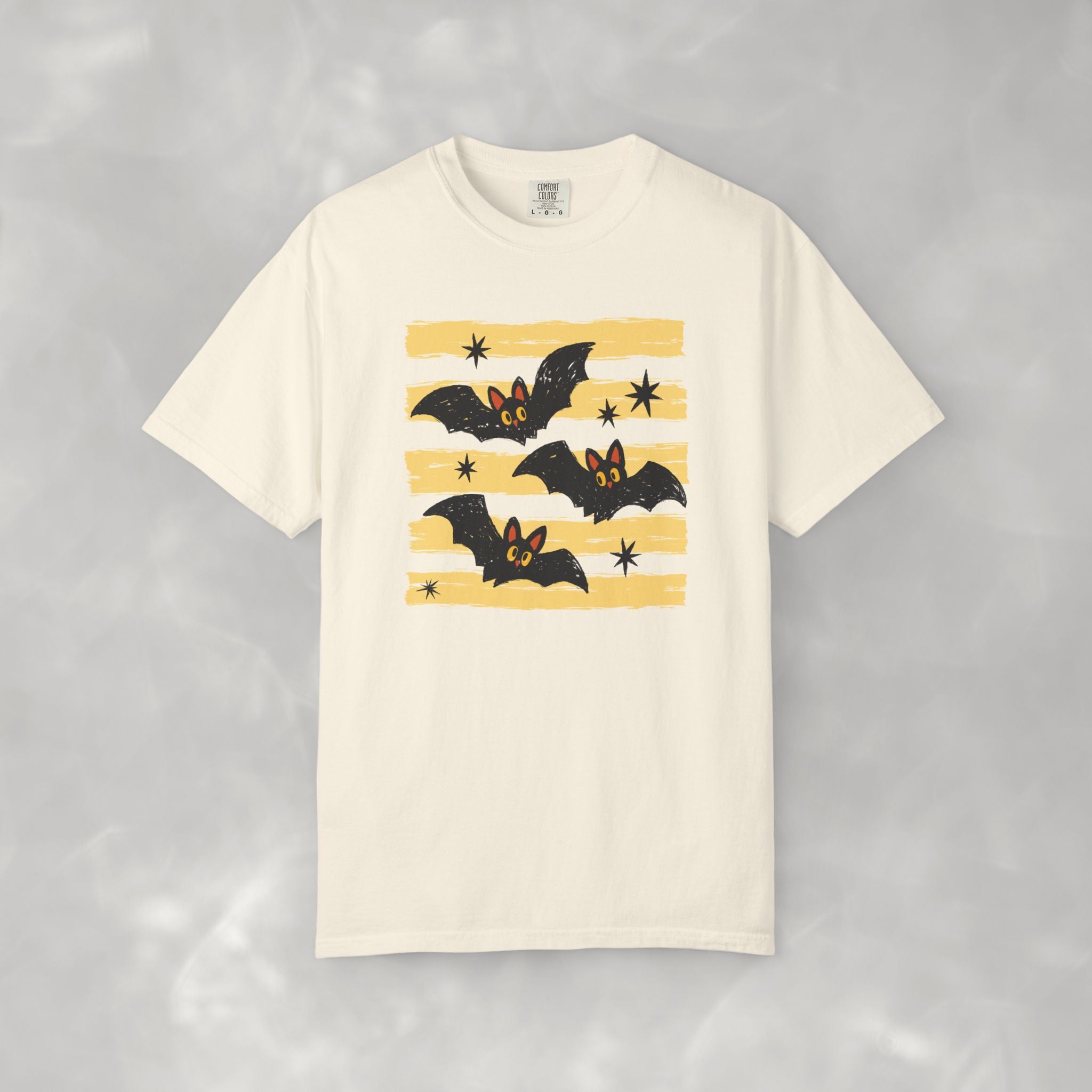 Cute Halloween Bats, Unisex Comfort Colors Tee