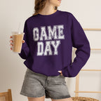 Cute Game Day, Preppy Polka Dot Gildan Unisex Heavy Blend™ Crewneck Sweatshirt