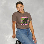 Spooky, Cute Black Cat, Halloween Comfort Colors Tee Unisex