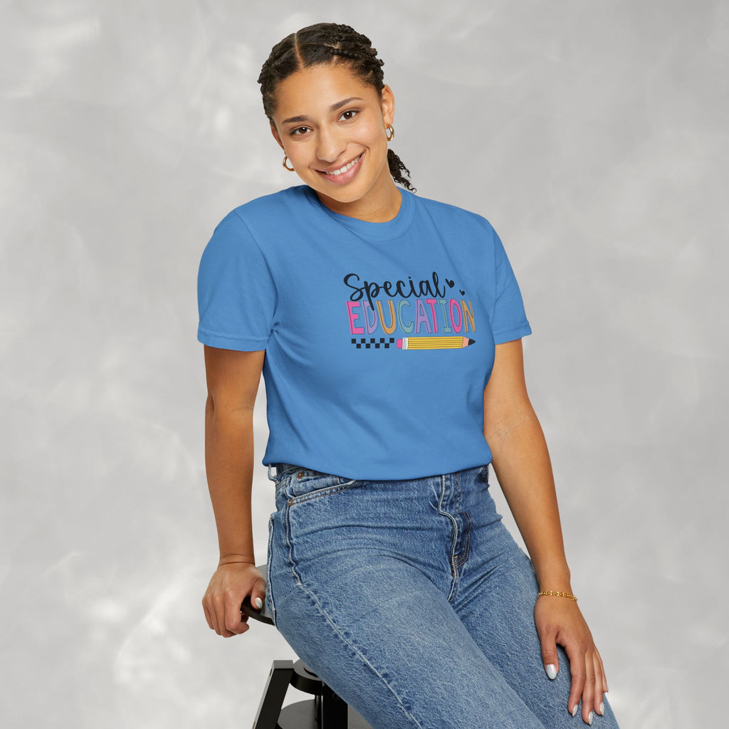 Special Education Comfort Colors Unisex Garment-Dyed T-shirt for Teachers, Educators, Paraprofessionals