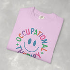 Occupational Therapy, Cute Playful Smile, OT, COTA Comfort Colors Tee