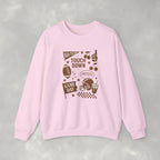 Football Preppy Game Day Gildan Unisex Heavy Blend™ Crewneck Sweatshirt