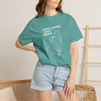 I Need Coffee Right Meow, Funny Cat, Coffee Lover Comfort Colors Tee