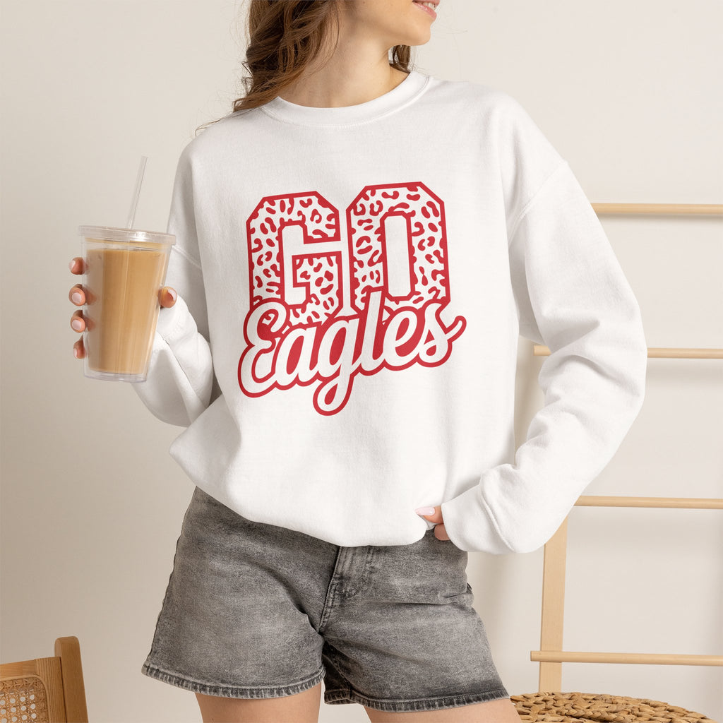 Go Eagles, Eagle Pride, Team Spirit Gildan Unisex Heavy Blend™ Crewneck Sweatshirt