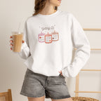 Getting Lit Funny Fall Candle Gildan Unisex Heavy Blend™ Crewneck Sweatshirt