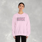 Registered Nurse Leopard Print Gildan Unisex Heavy Blend™ Crewneck Sweatshirt