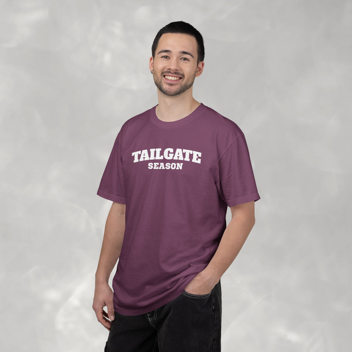 Tailgate Season, Football Game Day Unisex Comfort Colors Tee for Men and Women