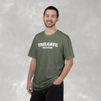 Tailgate Season, Football Game Day Unisex Comfort Colors Tee for Men and Women
