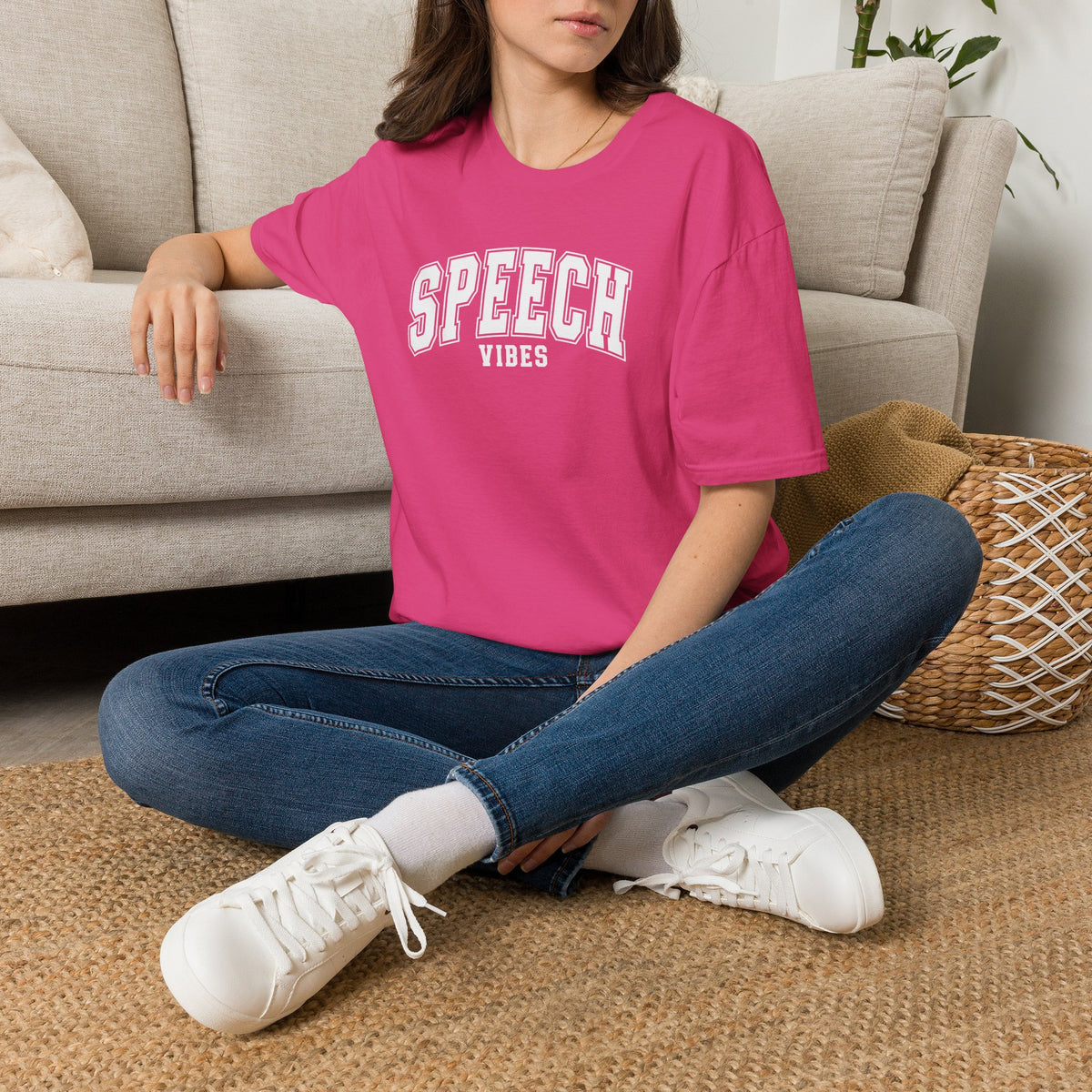 Speech Vibes Gildan Unisex Softstyle T-Shirt for SLP, SLPA, Speech Therapy