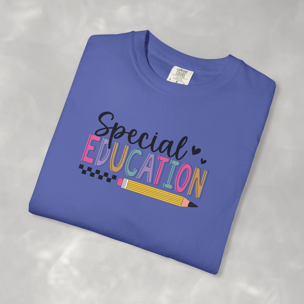 Special Education Comfort Colors Unisex Garment-Dyed T-shirt for Teachers, Educators, Paraprofessionals