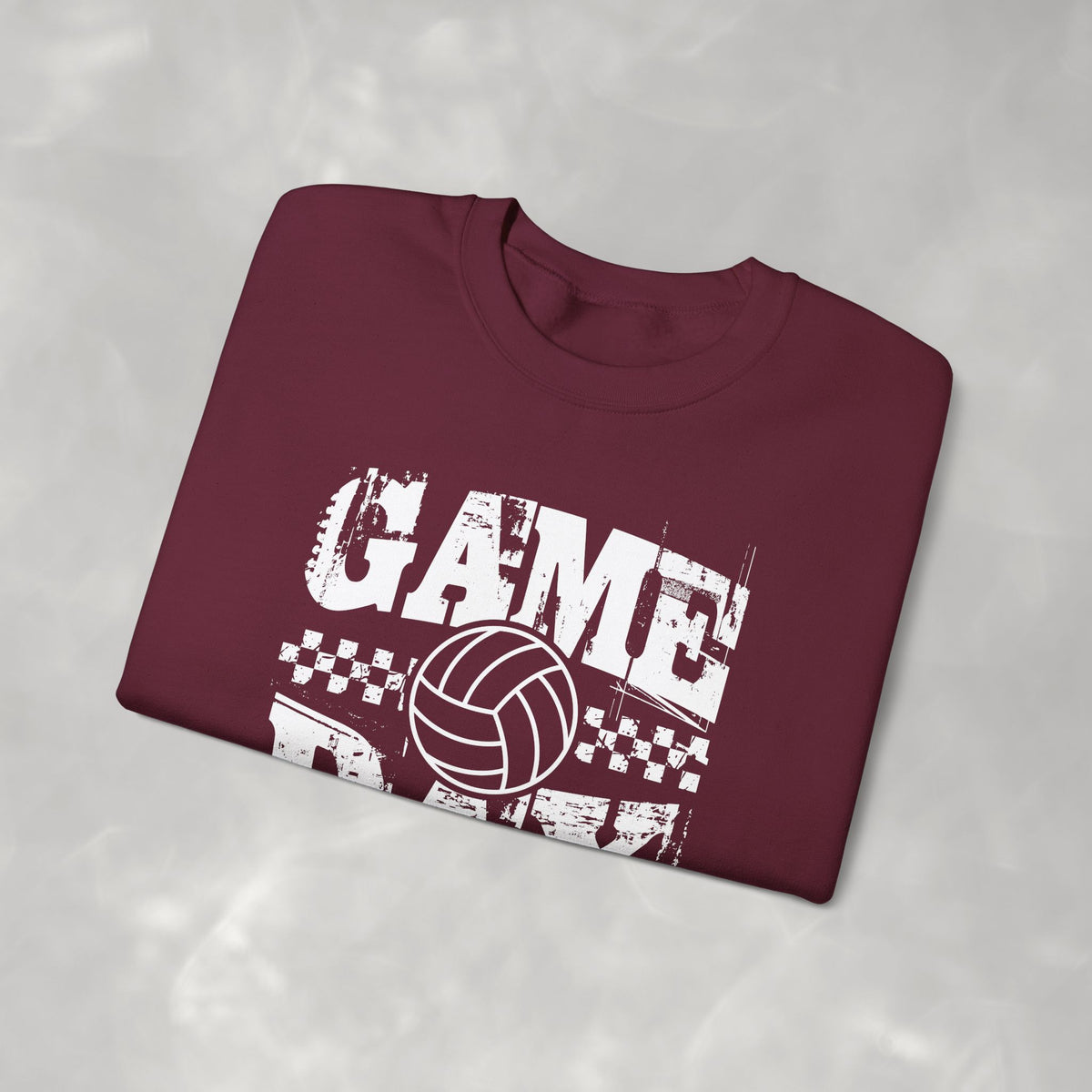 Retro Vintage Volleyball Game Day Gildan Unisex Heavy Blend™ Crewneck Sweatshirt