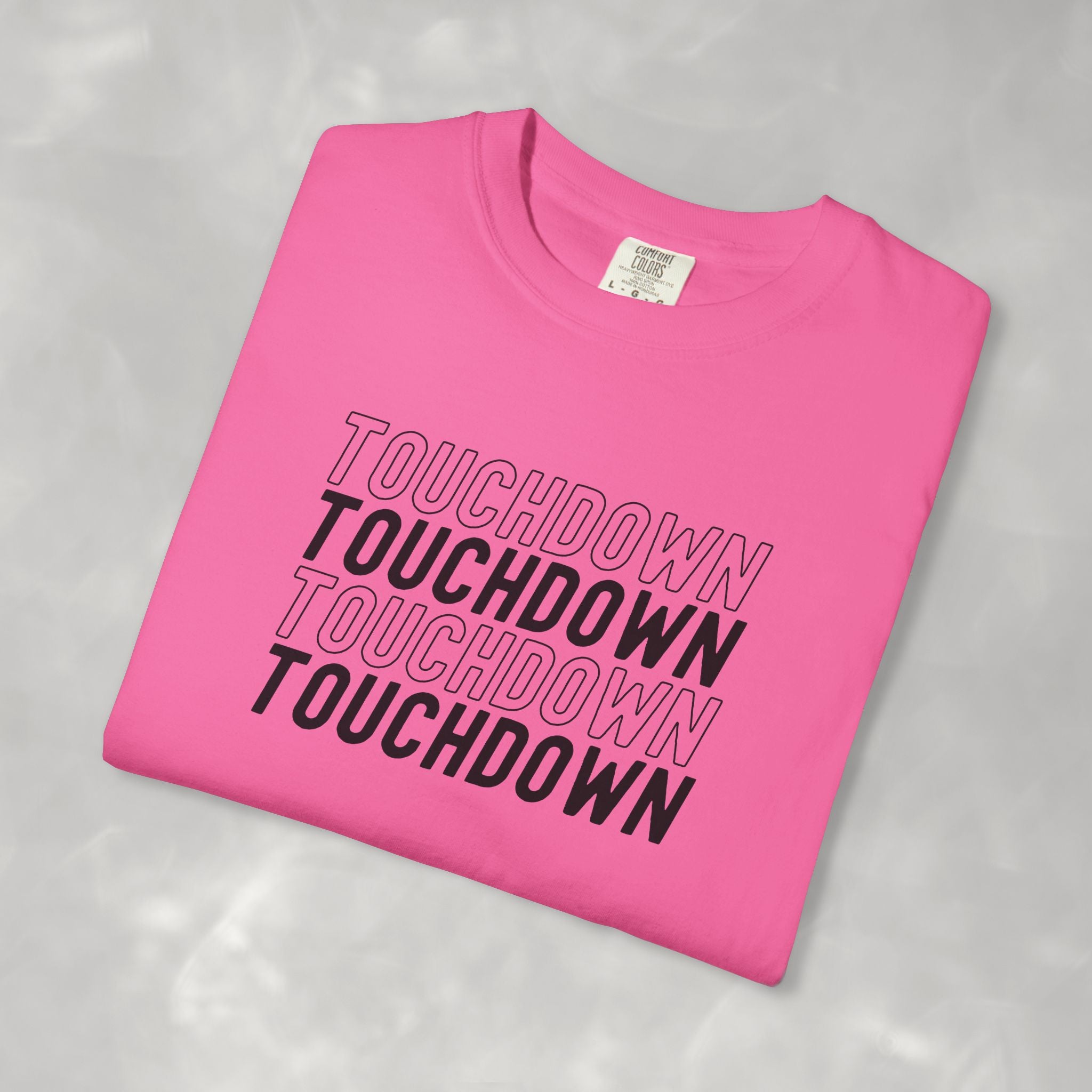 Touchdown Unisex Football Comfort Colors Tee