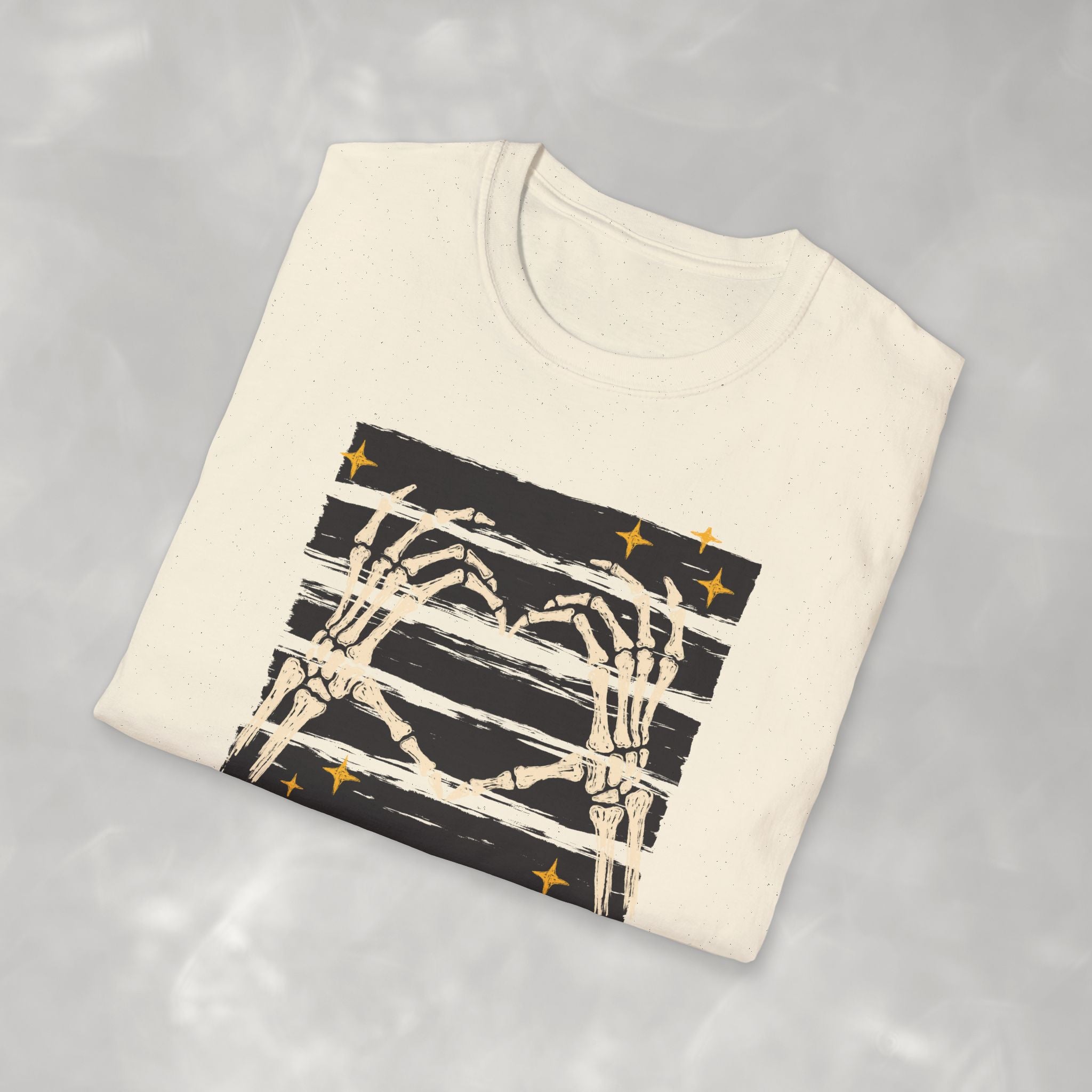 Spooky Skeleton Hands, Cute Halloween Gildan Unisex Softstyle T-Shirt