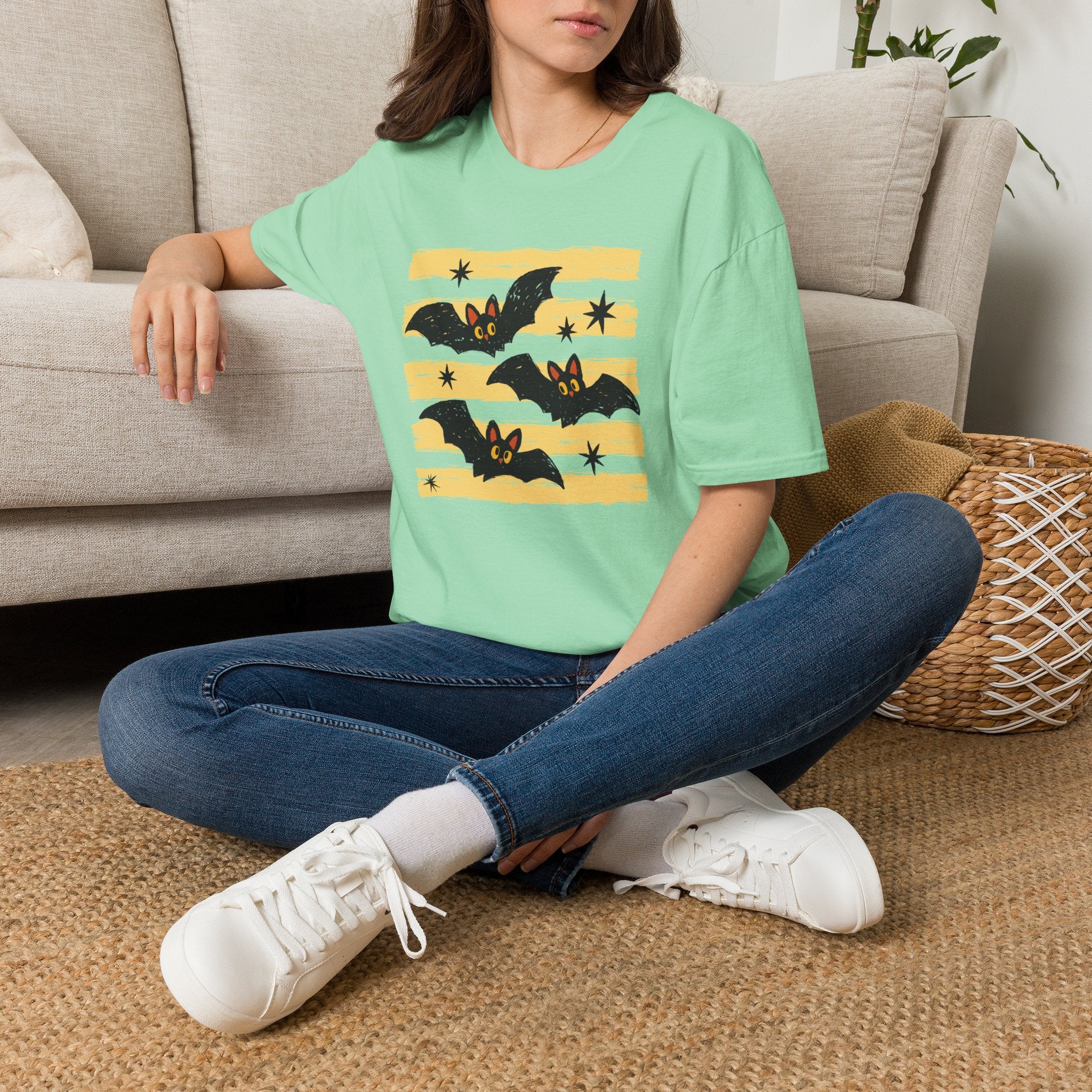 Cute Halloween Bats, Gildan Unisex Softstyle T-Shirt