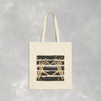 Spooky Skeleton Hands, Cute Halloween Double-Sided Cotton Canvas Tote Bag