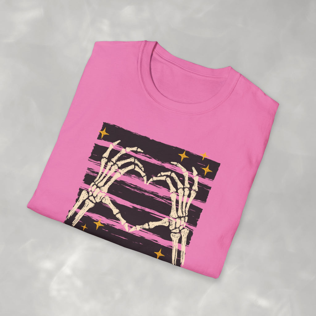 Spooky Skeleton Hands, Cute Halloween Gildan Unisex Softstyle T-Shirt