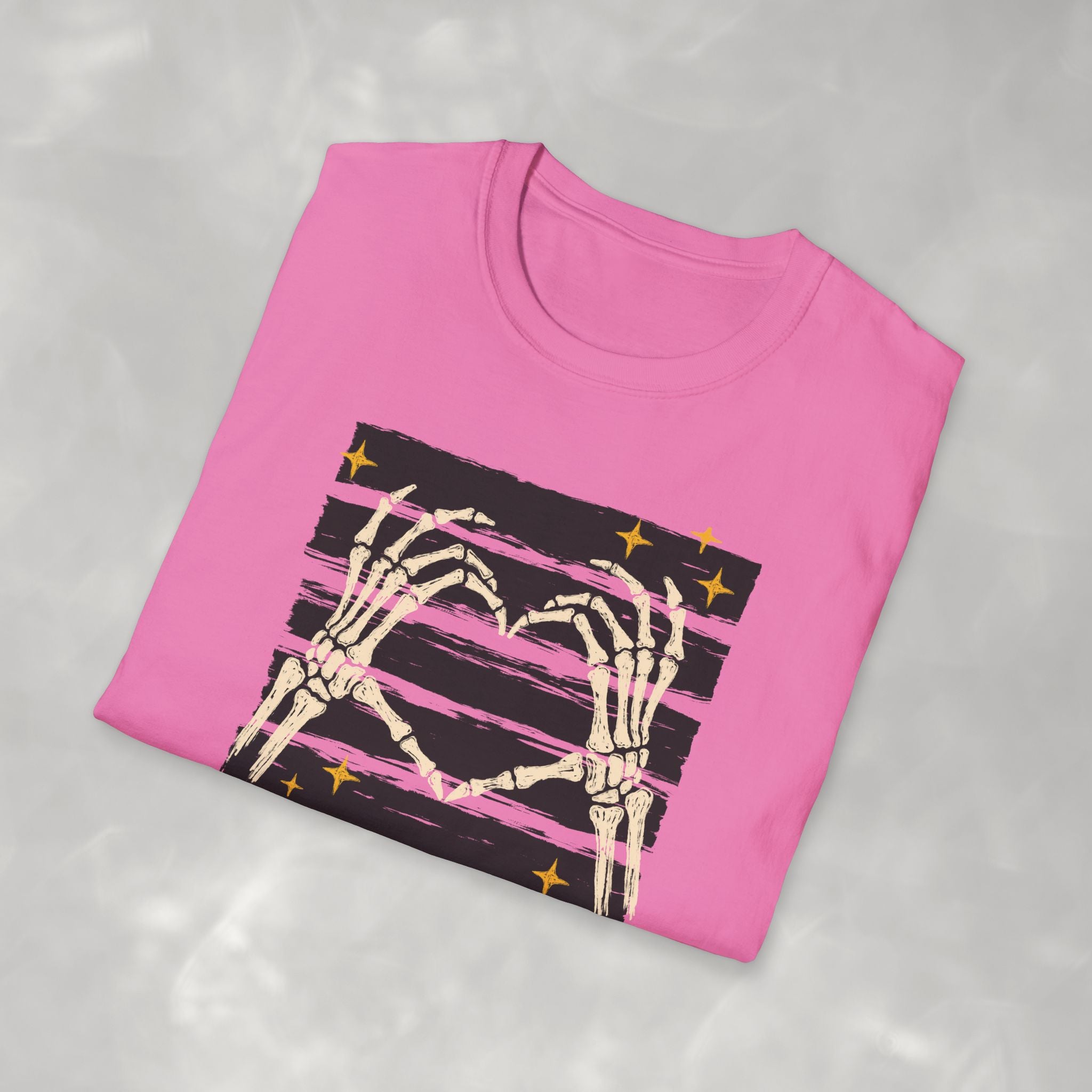Spooky Skeleton Hands, Cute Halloween Gildan Unisex Softstyle T-Shirt