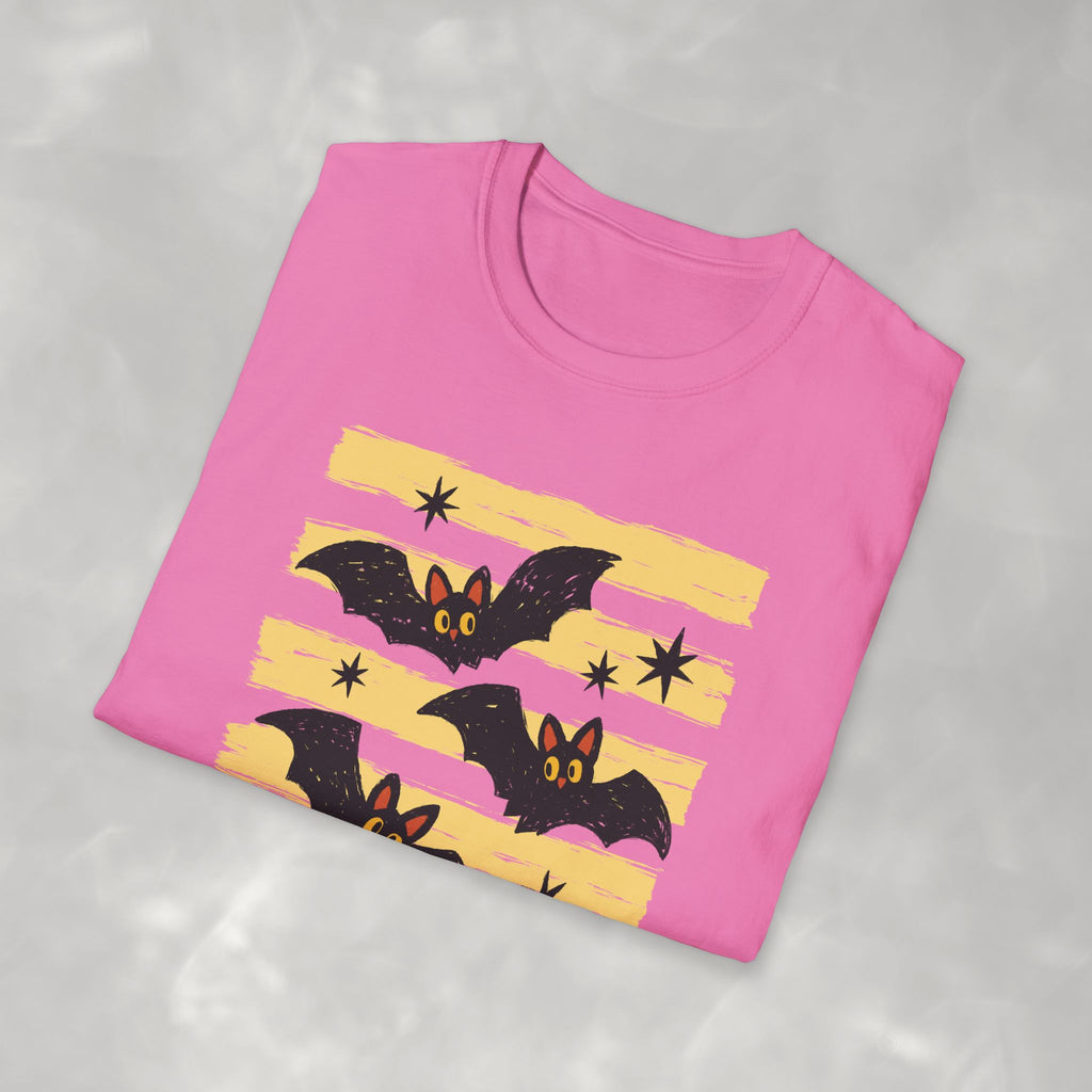 Cute Halloween Bats, Gildan Unisex Softstyle T-Shirt