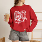 Go Eagles, Eagle Pride, Team Spirit Gildan Unisex Heavy Blend™ Crewneck Sweatshirt
