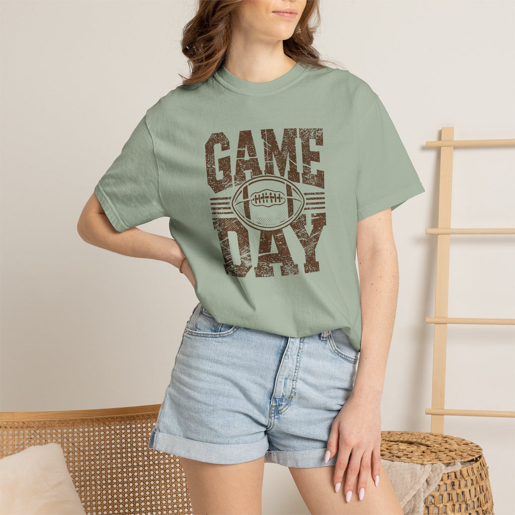 Unisex Football Game Day Comfort Colors Tee