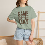 Unisex Football Game Day Comfort Colors Tee