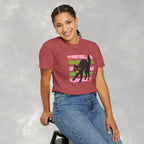 Spooky, Cute Black Cat, Halloween Comfort Colors Tee Unisex