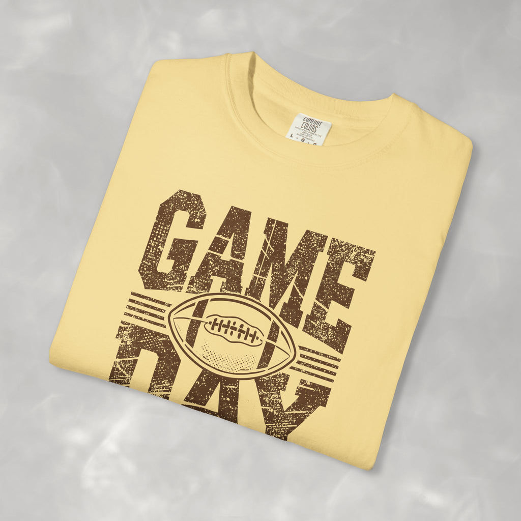 Unisex Football Game Day Comfort Colors Tee