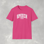Speech Vibes Gildan Unisex Softstyle T-Shirt for SLP, SLPA, Speech Therapy
