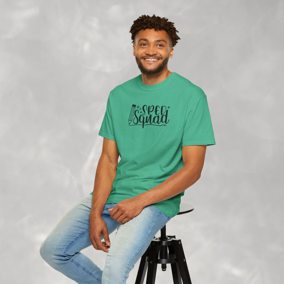 SPED Squad Comfort Colors Gildan Unisex Garment-Dyed T-shirt for Educators, Teachers, Paraprofessionals