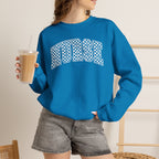 Nurse Checkered Gildan Unisex Heavy Blend™ Crewneck Sweatshirt for RN, LPN, GN, Nursing Students