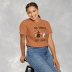 No Tricks Just Chicks, Funny Halloween Chickens in Costumes, Comfort Colors Tee
