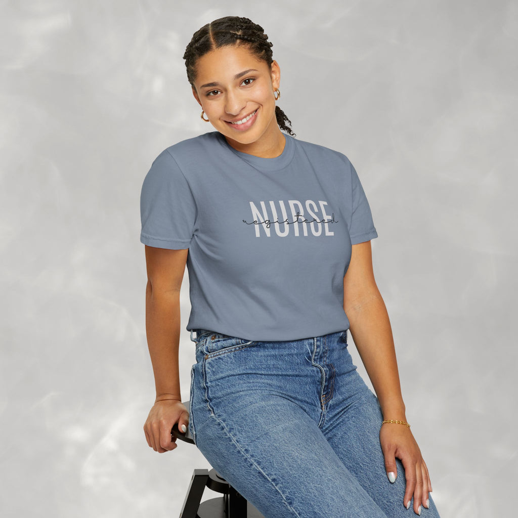 Registered Nurse Comfort Colors Unisex Garment-Dyed T-shirt for Men and Women