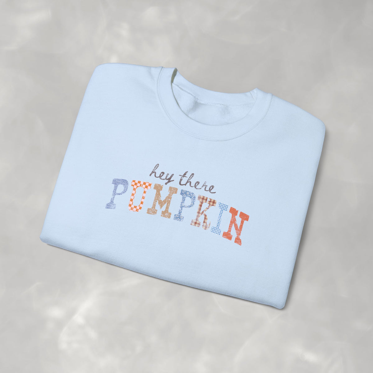 Hey There Pumpkin Cute Fall Gildan Unisex Heavy Blend™ Crewneck Sweatshirt for Autumn, Thanksgiving