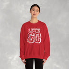 Let's Go Eagles, Eagles Sports, Team Spirit Gildan Unisex Heavy Blend™ Crewneck Sweatshirt