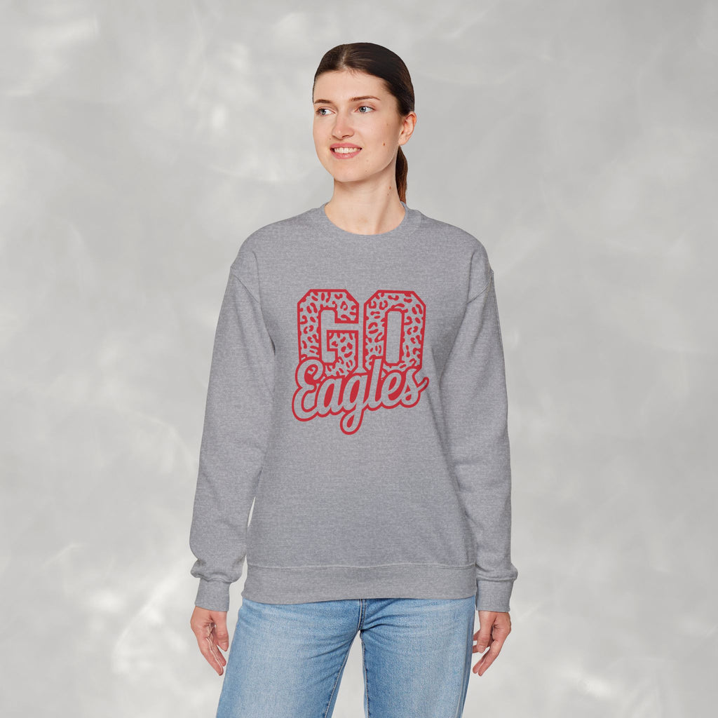 Go Eagles, Eagle Pride, Team Spirit Gildan Unisex Heavy Blend™ Crewneck Sweatshirt