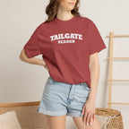 Tailgate Season, Football Game Day Unisex Comfort Colors Tee for Men and Women
