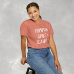 Pumpkin Spice Season Comfort Colors Unisex Garment-Dyed T-shirt