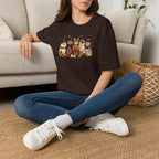 Retro Cats in Halloween Costumes Gildan Unisex Softstyle T-Shirt