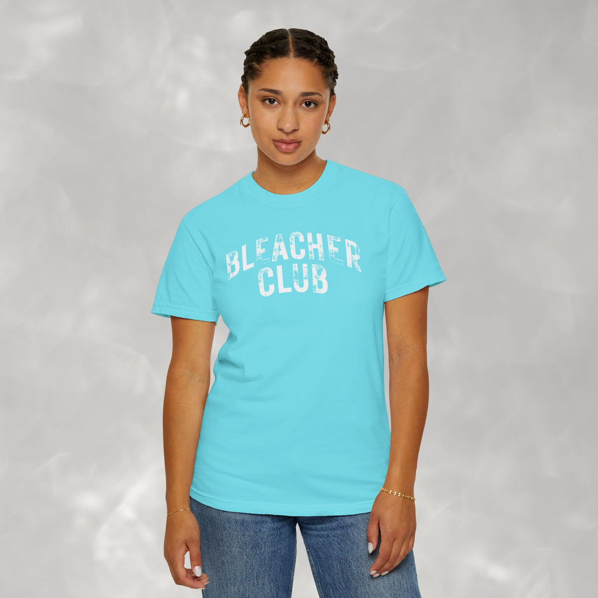 Bleacher Club, Funny Unisex Comfort Colors Tee for Sports Parents, Family