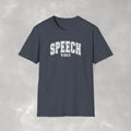 Speech Vibes Gildan Unisex Softstyle T-Shirt for SLP, SLPA, Speech Therapy