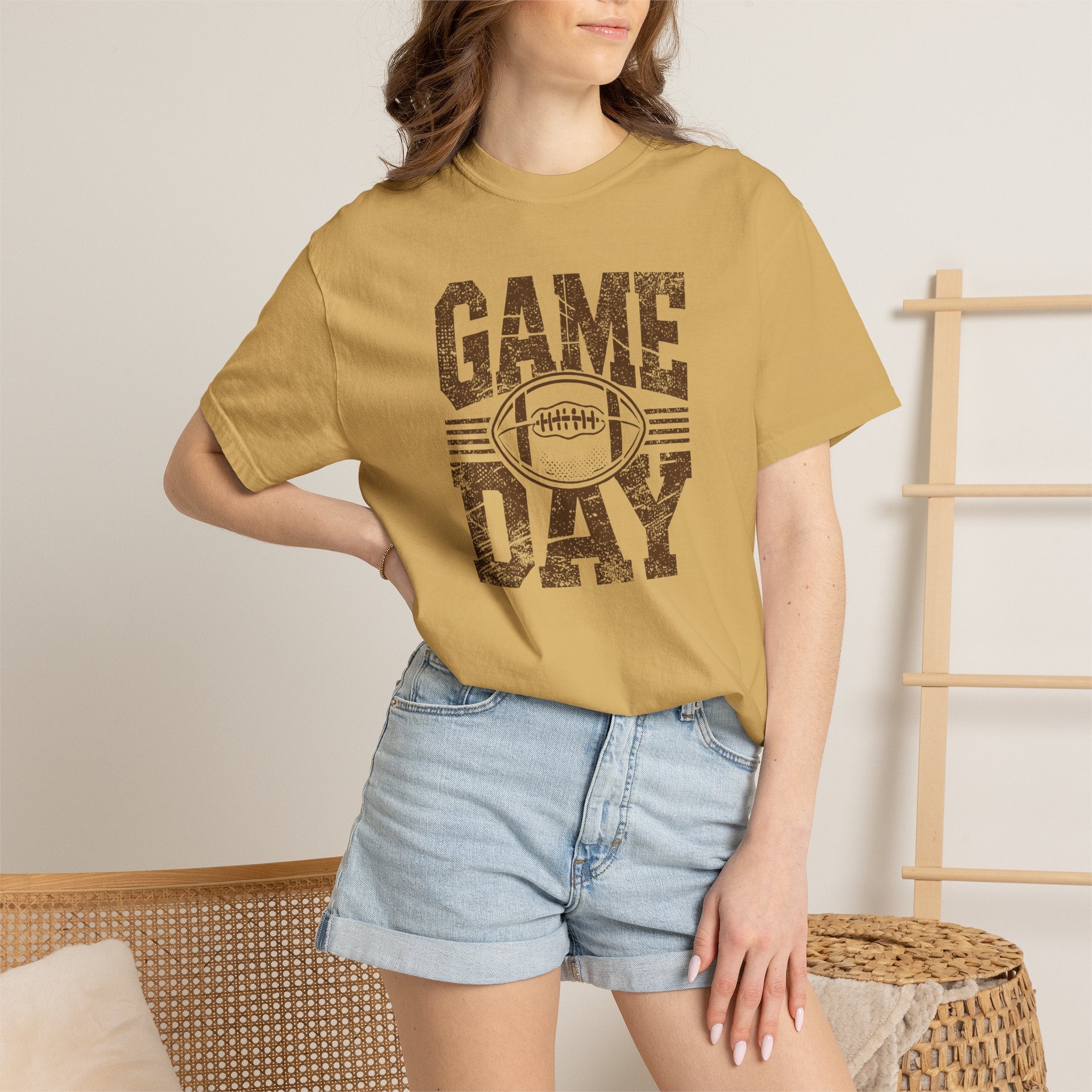 Unisex Football Game Day Comfort Colors Tee